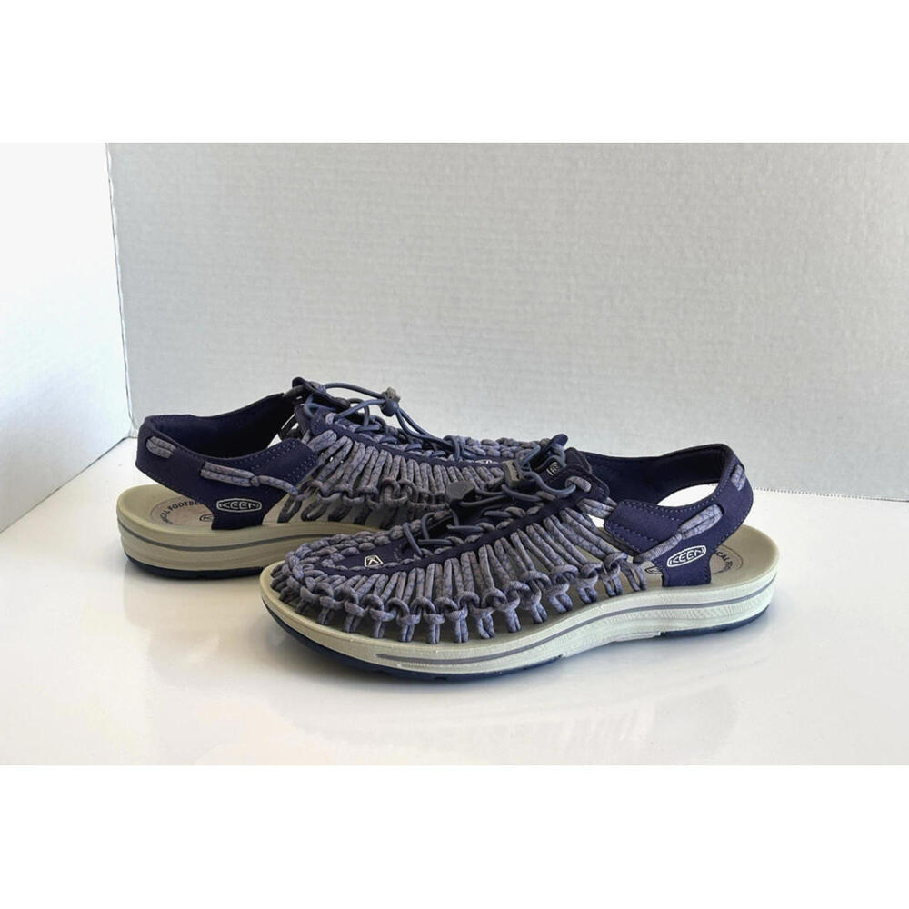 Keen Uneek Shoes Womens 9 Purple Bungee Water Sandals Slip On Breathable Outdoor